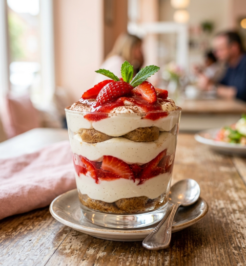Strawberry Tiramisu