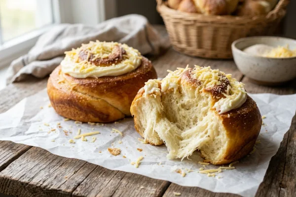 Super Soft Cream Cheese Ensaymada with Homemade Bread Improver