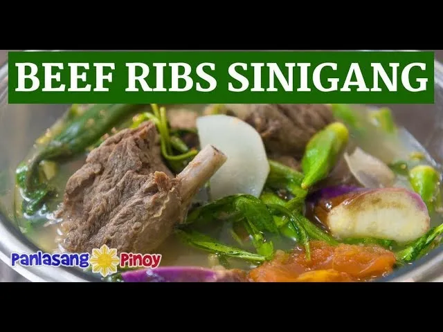 Beef Ribs Sinigang (A Hearty Filipino Sour Soup)