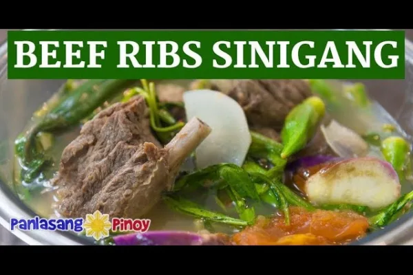 Beef Ribs Sinigang (A Hearty Filipino Sour Soup)