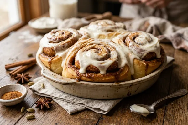 The Best Gourmet Cinnamon Rolls with Cream Cheese Frosting