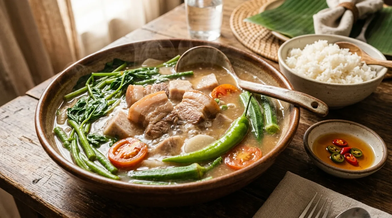 Sinigang na Baboy with Gabi